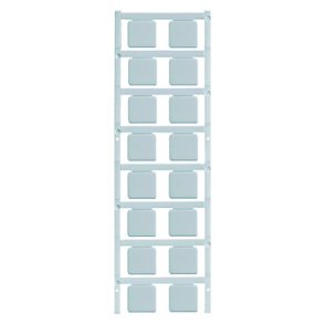 Dekalparti VIT 22X22MM utan TRYCK