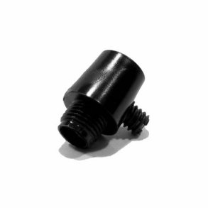 Spindelavlastning M10 med utvändig gänga svart