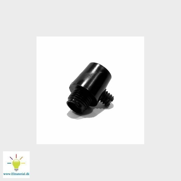 Spindelavlastning M10 med utv&auml;ndig g&auml;nga svart