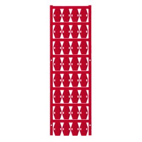 Kabeletikett SFX10/23 r&ouml;d utan tryck P160