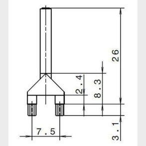 Ljusledare, st�ende