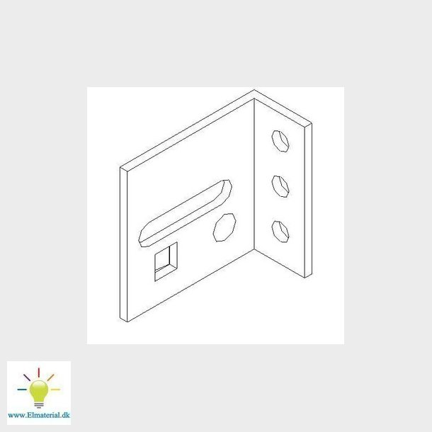 Tabula vinkel for montagebeslag