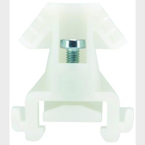 Ändstopp 9708/S15 vit