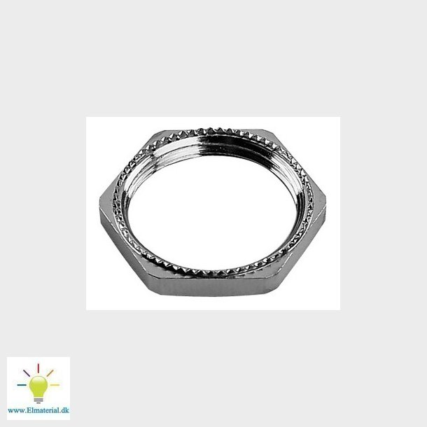 Mtrik PG11 messing med skrekant