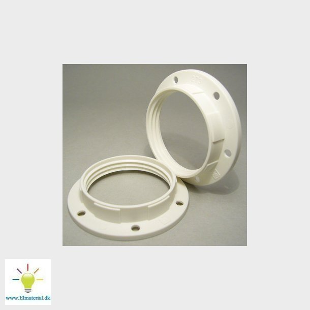 E27 omlbsring 57 hvid