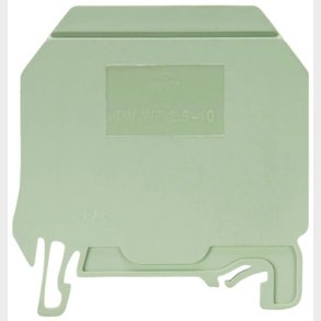 Skiljeplatta TW WT 2,5-10 gr� El- och VVS-material