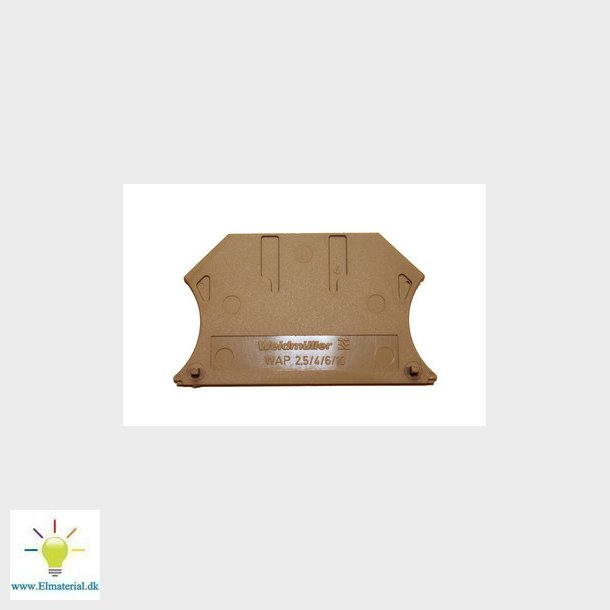 Endeplade wap 2,5-10 gr 105005