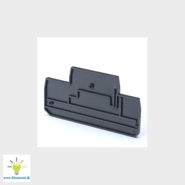 Endeplade til flerstrengede klemrkker 1 mm 2 push-in plus modeller XW5E-P1.5-1.1-2