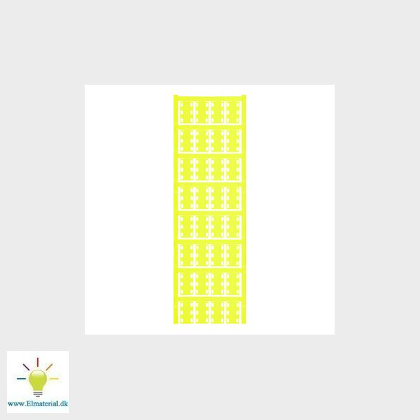 Ledningsmrke SFX14/23 gul uden print   P160