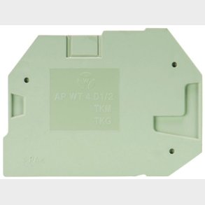 &Auml;ndplatta AP WT 4 D1/2 gr� El- och VVS-material