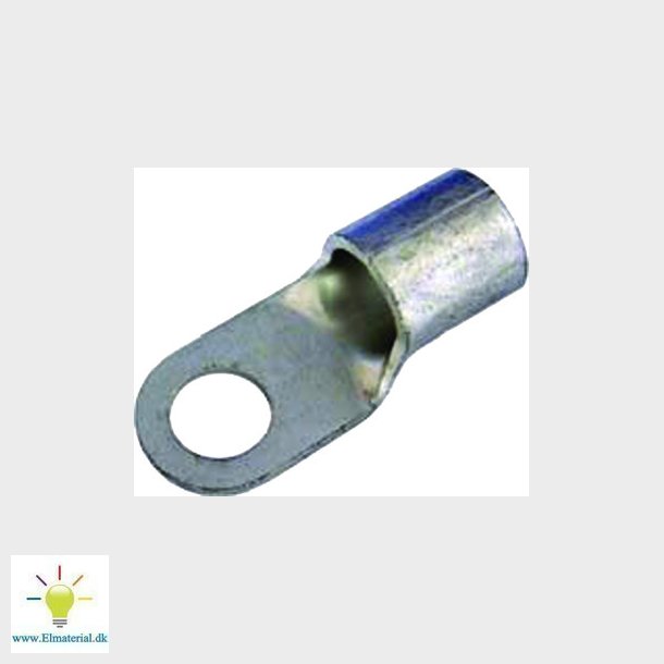 Pladekabelsko fortinnet kobber 16 mm2 M8. For ledere af klasse (2), 5 og 6 DIN46234