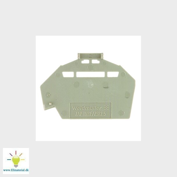 Endeplade ZAP/TNHE/ZSI2,5 for HOLD