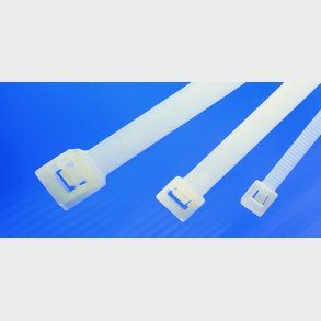 Buntband RLT 150 �terf&ouml;rslutningsbart 8,9 x 770mm svart