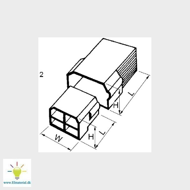 Koblingsplint 408/4/M