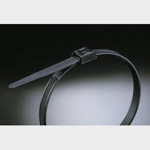 Buntbands&ouml;ppning 4,8X368mm i f&ouml;rpackningar om 100 stycken svart El- och VVS-material