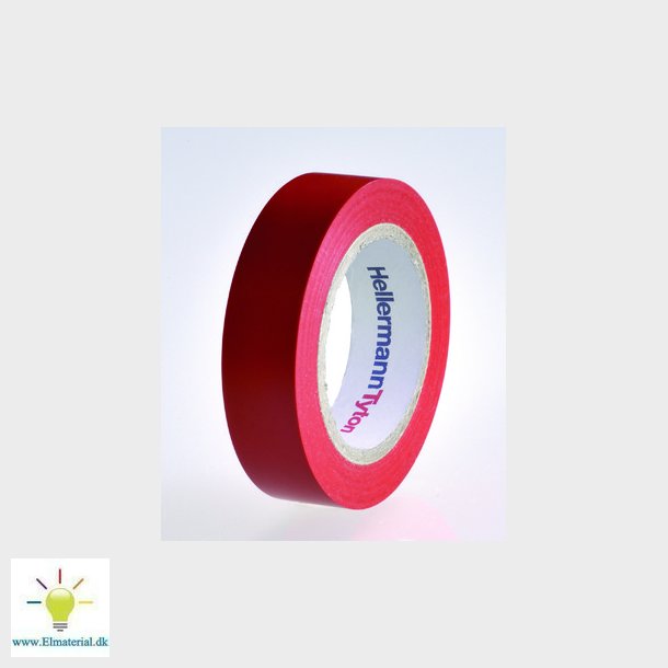 HelaTape Flex 15 mm x 10 m r&ouml;d 10 rullar