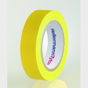 HelaTape Flex 15 mm x 10 m gul 10 rullar
