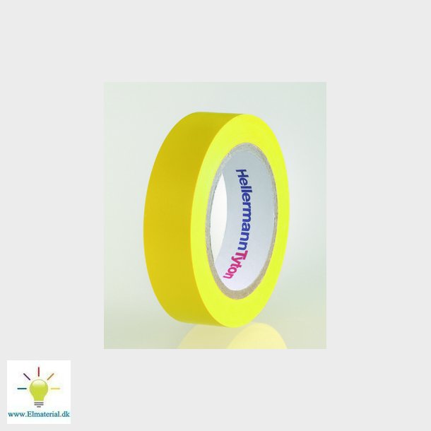 HelaTape Flex 15 mm x 10 m gul 10 rullar