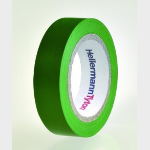 HelaTape Flex 15 mm x 10 m gr&ouml;n 10 rullar