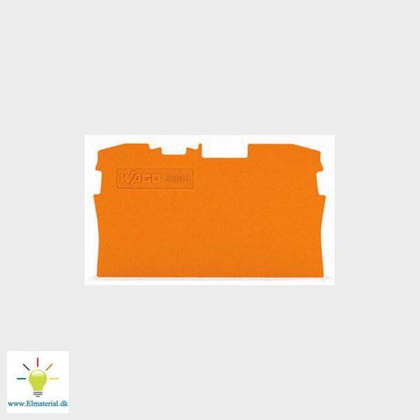 ENDE-OG mellemplade 2L ORANGE 2004-1292