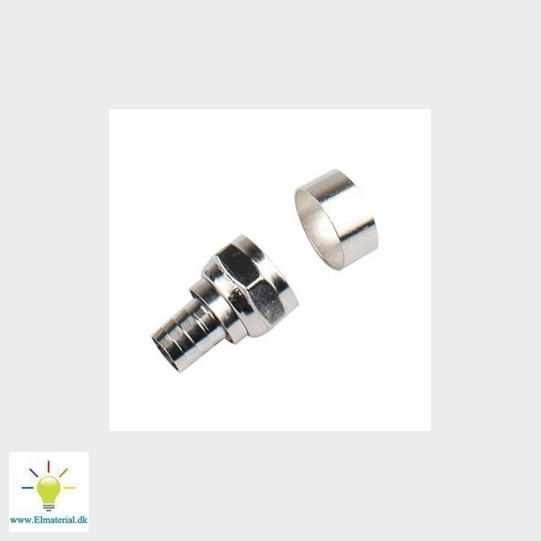 F-konnektor han for RG59 Crimp