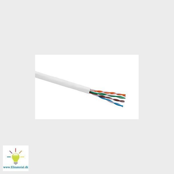 Datakabel KAT6 U/UTP LSF/OH IEC 332.1 - Euro Class Dca hvid B305 Leviton (Brand-Rex)