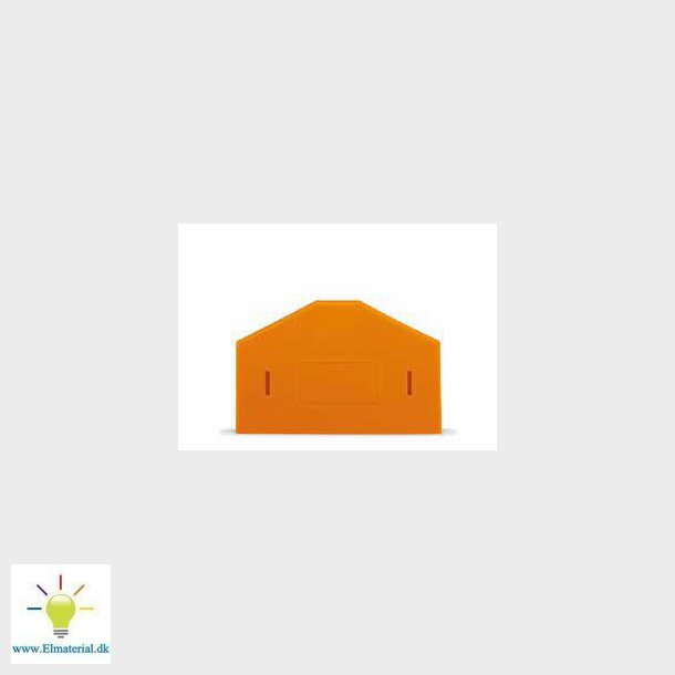 Skilleplade 2,5Q orange       280-318