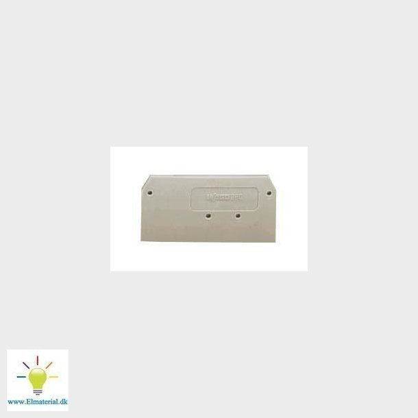 Ende-og mellemplade 1,5Q gr  279-330