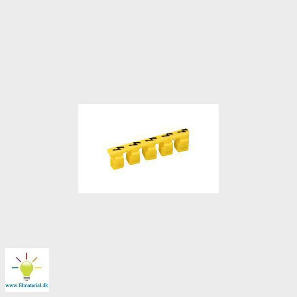 Afdkning 4,0Q til 5 klemme med lyn  281-415