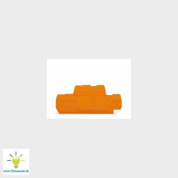 Ende-og mellemplade 2,5Q orange  870-574
