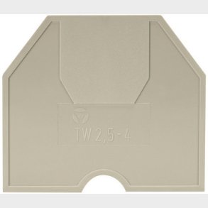 Separeringsplatta TW 2,5-4/V0 gr�
