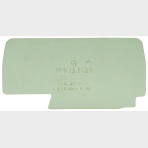 Separeringsplatta TWFN 2.5D1/2/35 gr�