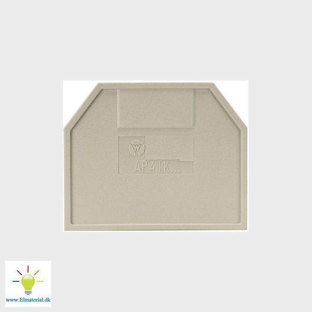 Endeplade AP 4 TK/V0 gr