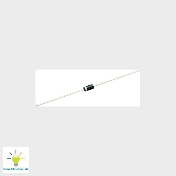 Ensretterdiode 1N4007 1A 1000V PK 100