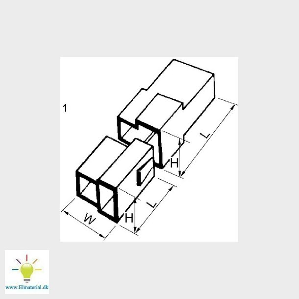 Koblingsplint 408/2/F