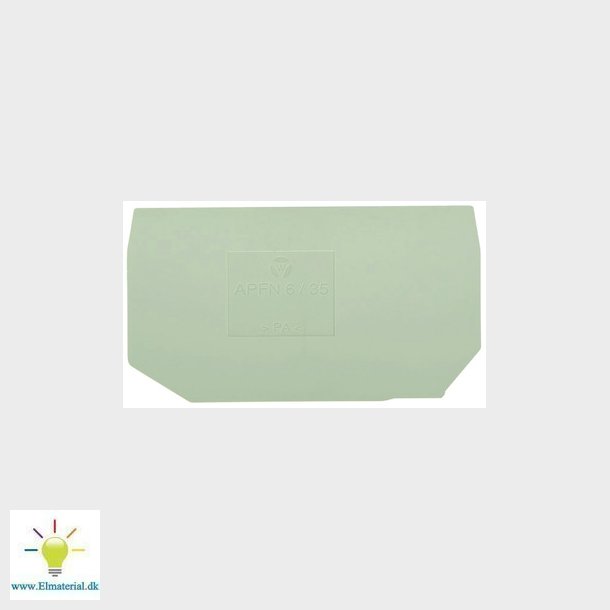 Endeplade APFN 6/35 GR