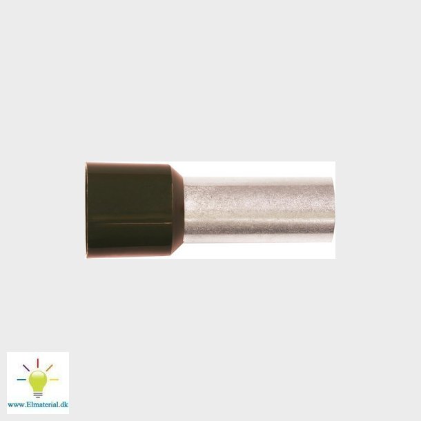 Isolerat anslutningsr&ouml;r A50-25ET, 50mm2 L25, Olivgr&ouml;n