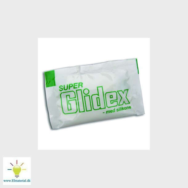 Glidemiddel glidex i pose 15 gr.