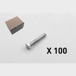 100 Skruv, 6 kt, utan skaft, rostfri 2209-0865Q1