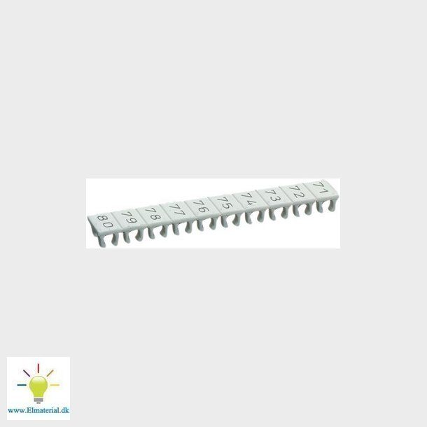 Mrke stribe 5mm 9705A/5/10B 71- 80