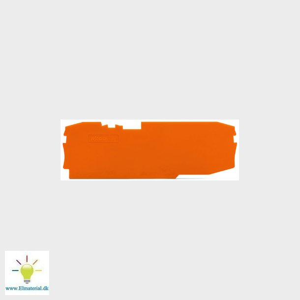Ende- og mellemplade orange 2006-1692