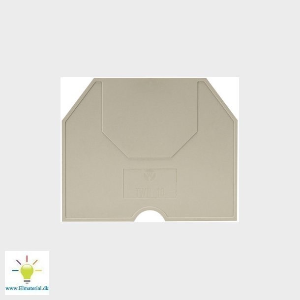 Skilleplade TWN 10/V0 gr