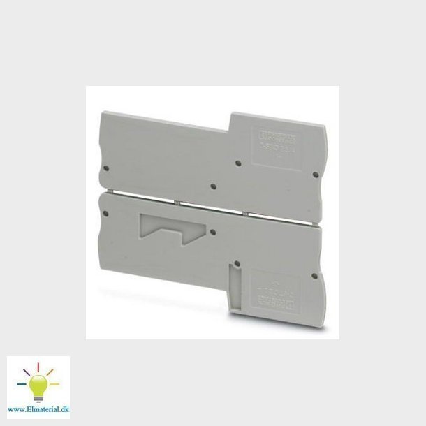 Endeplade D-STIO 2,5/4