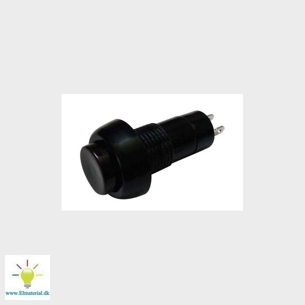 Trykafbryder Sort 1NO