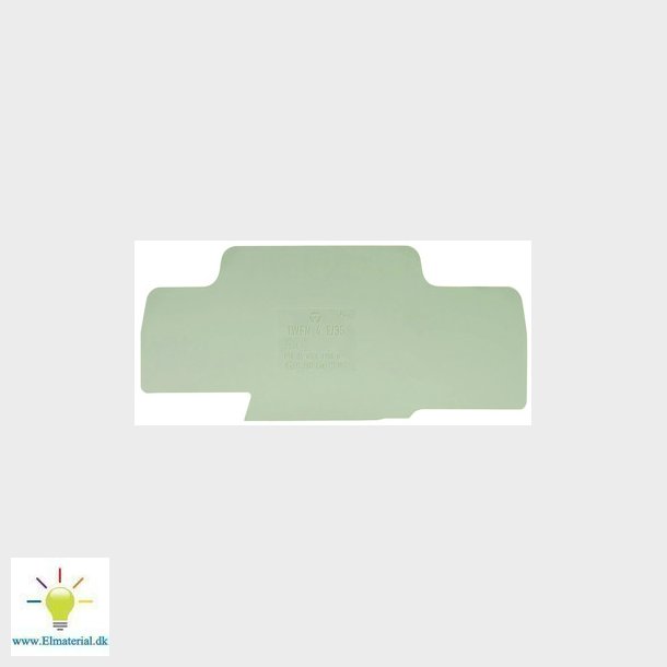 Skilleplade TWFN 4E/35 GR