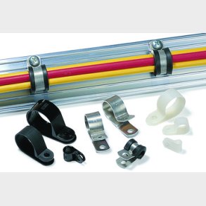 P kl&auml;mma aluminium ALU4 6,4 mm bunt