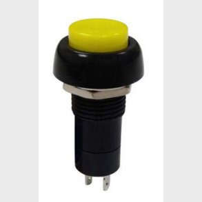 Tryckbrytare AV-(P�) Svart/gul