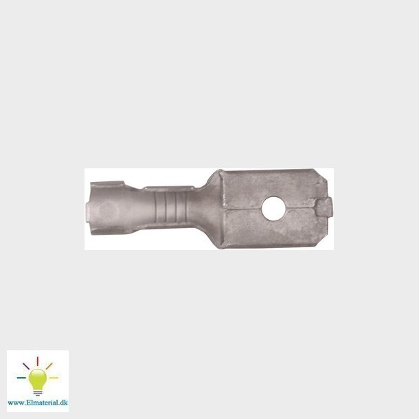 Uisoleret spadestik B1507H, 0,5-1,5mm2, 6,3x0,8