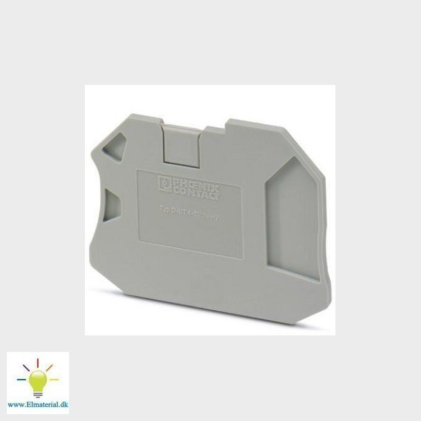 Endeplade D-UT 4-TWIN HV