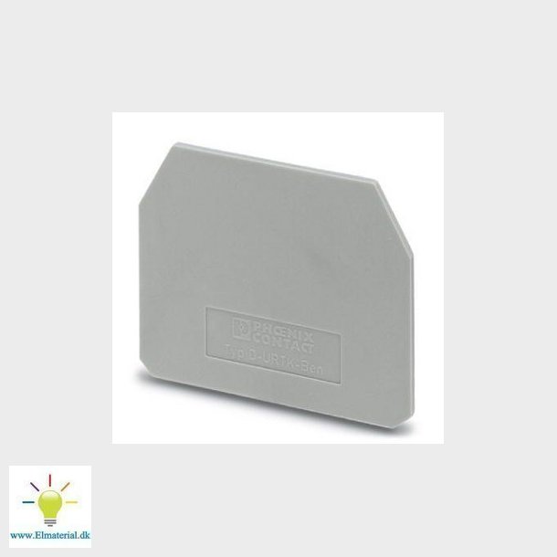 Endeplade D-URTK-BEN